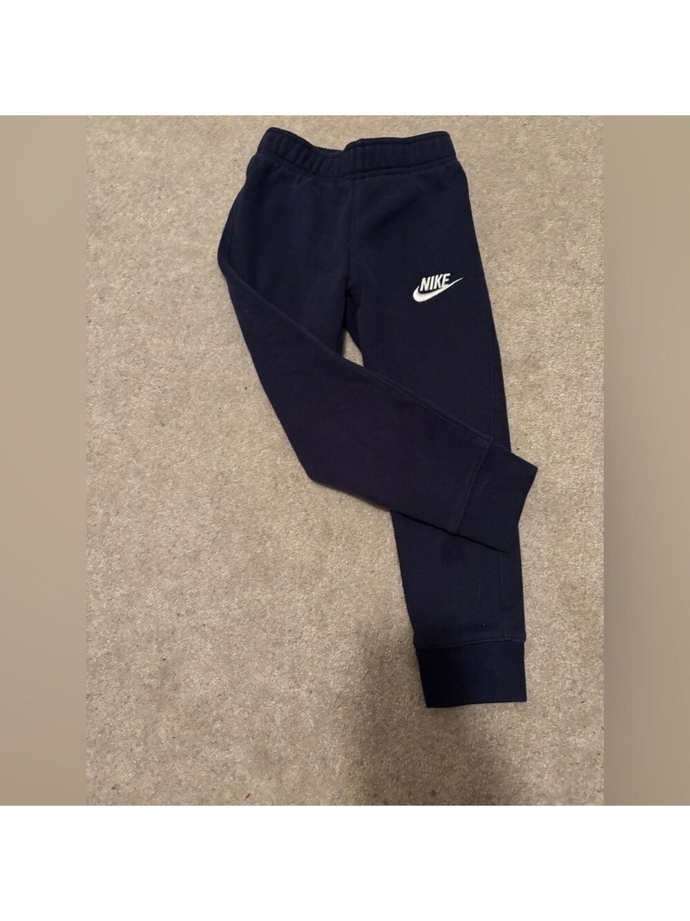 Nike Kids Navy Blue Sweatpants Youth Size